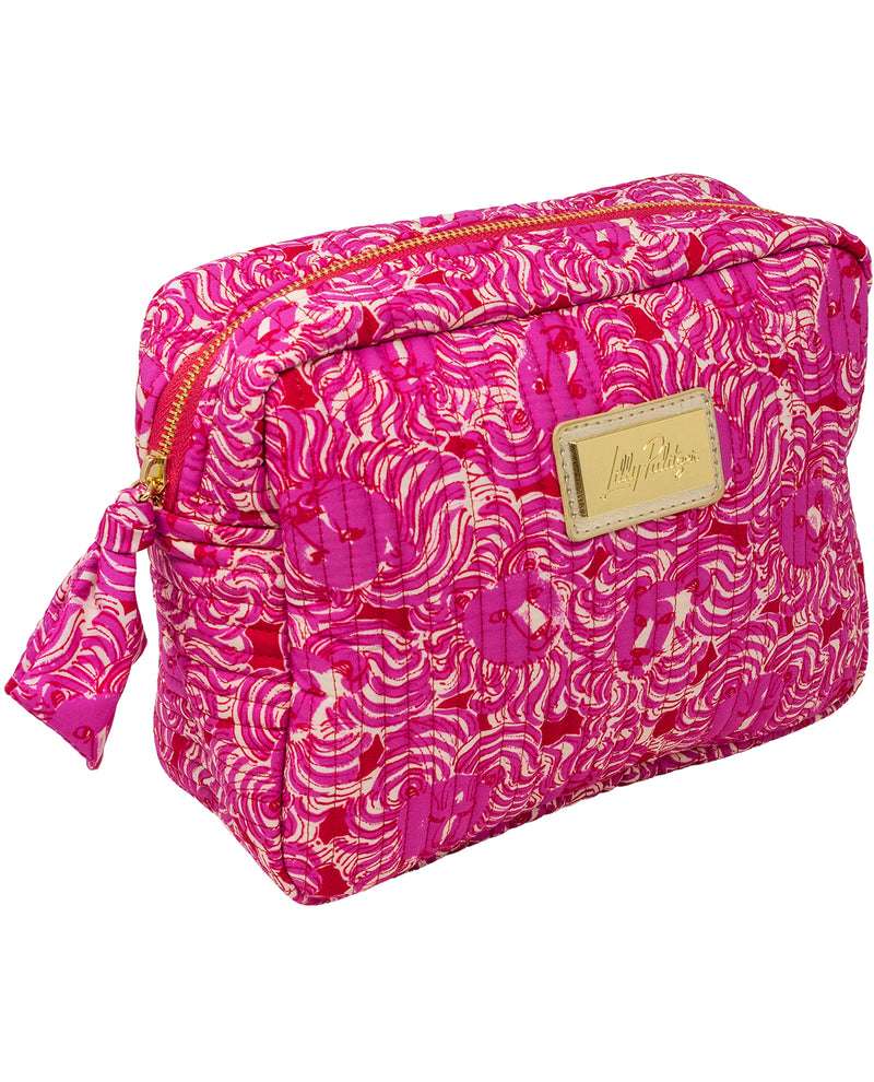 Lilly Pulitzer Strawberry Lilly Cosmetic Pouch