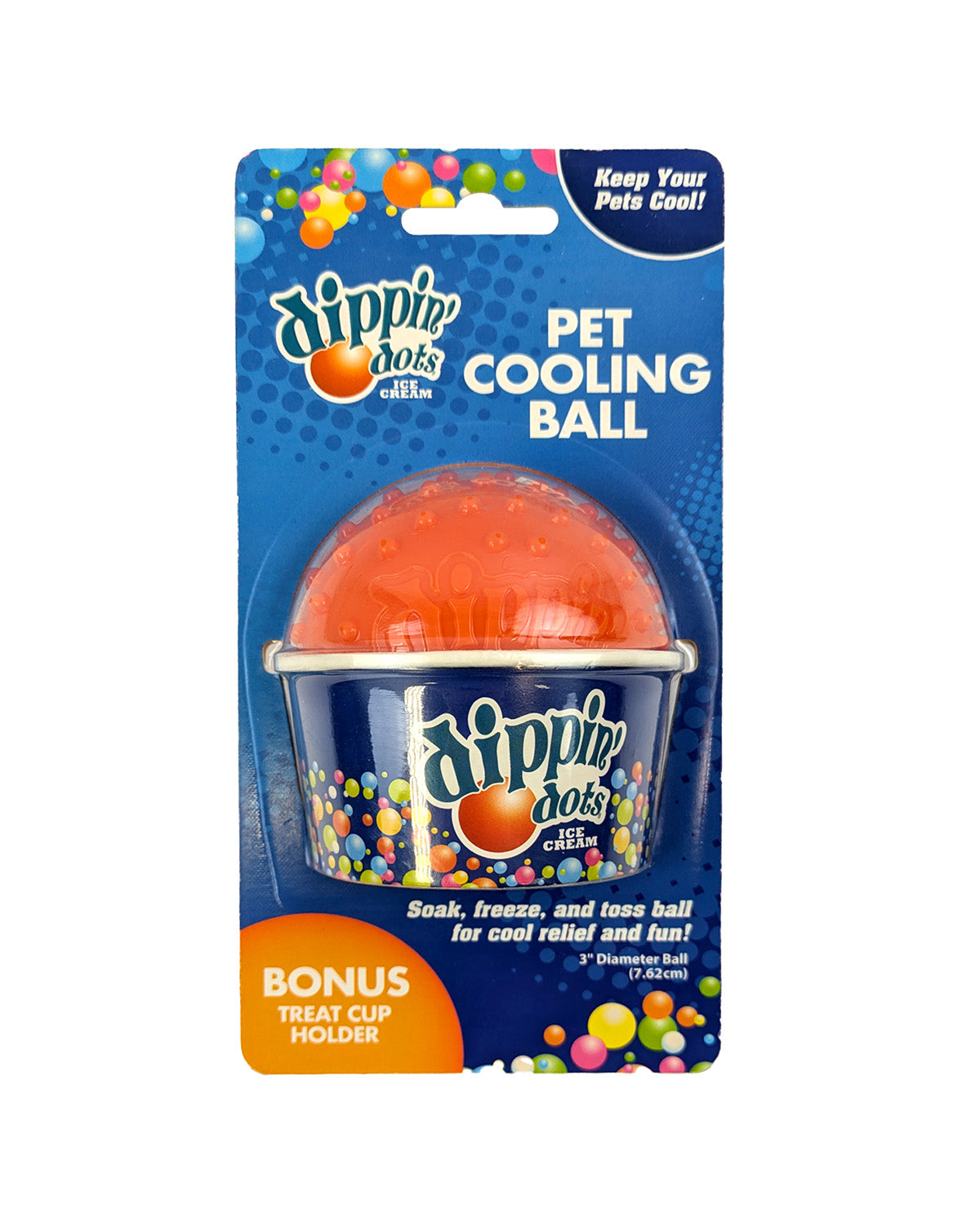 Dippin' Dots Chill & Chew 3x3" Ball Toy