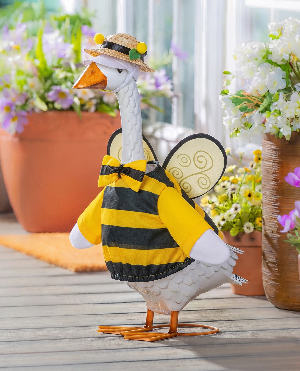 Evergreen Porch Goose Bee Outfit