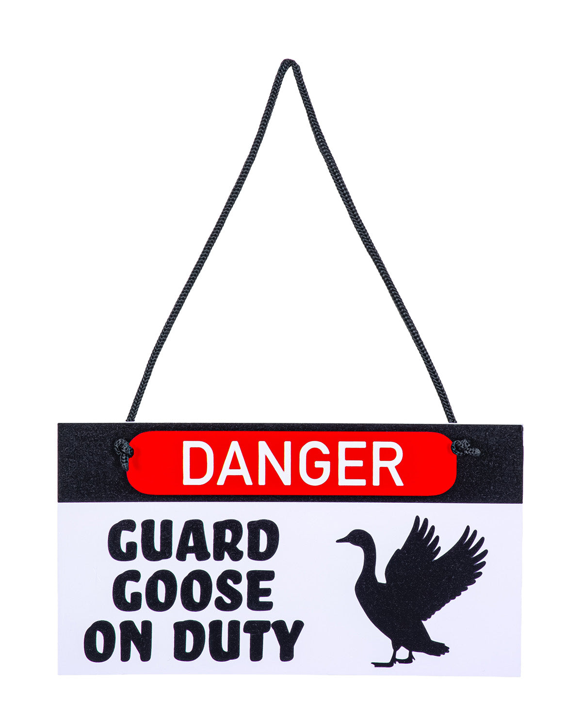 Evergreen Guard Goose On Duty