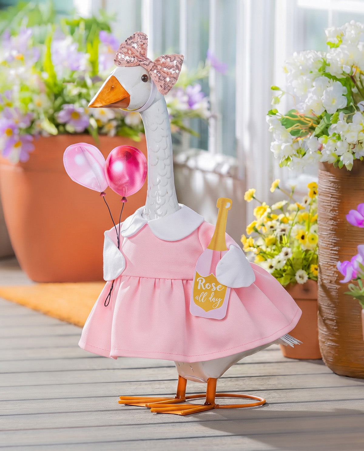 Evergreen Porch Goose Rose All Day Outfit