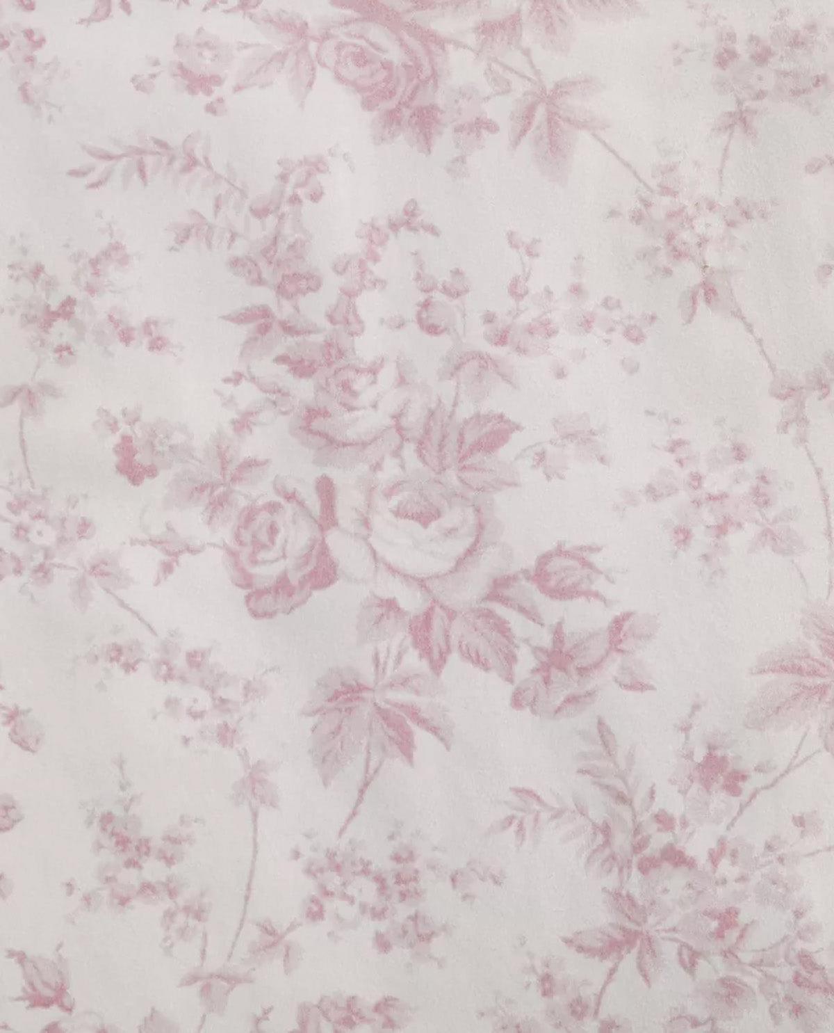 Laura Ashley Garden Toile Pink Full/Queen 3 Piece Comforter Set