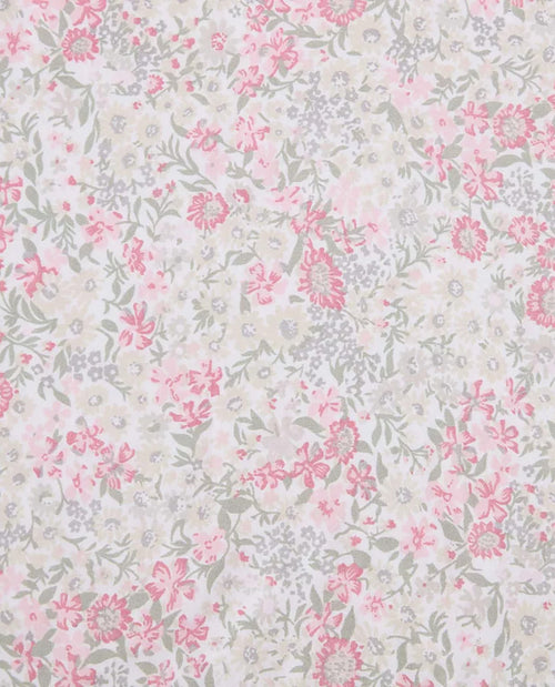 Merritt Floral Pink Queen 4 Piece Sheet Set