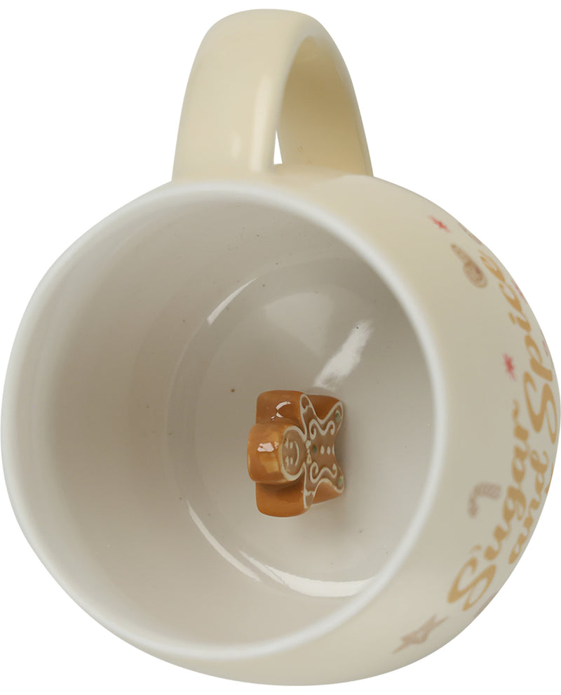 Gingerbread 3.5" Ceramic Mug