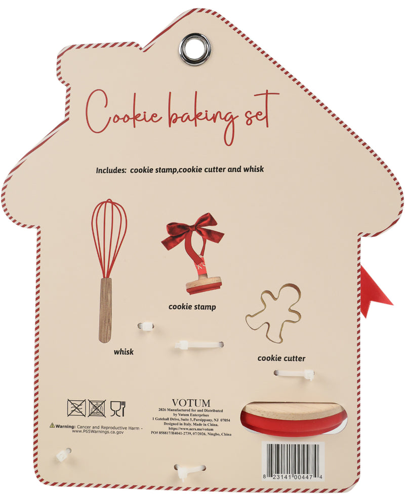 Gingerbread Cookie Stamp Set
