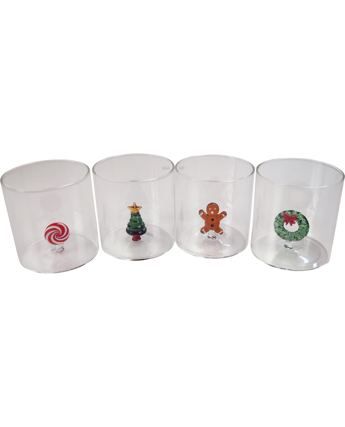 Wreath 250ml 4 Glass Boxed Set