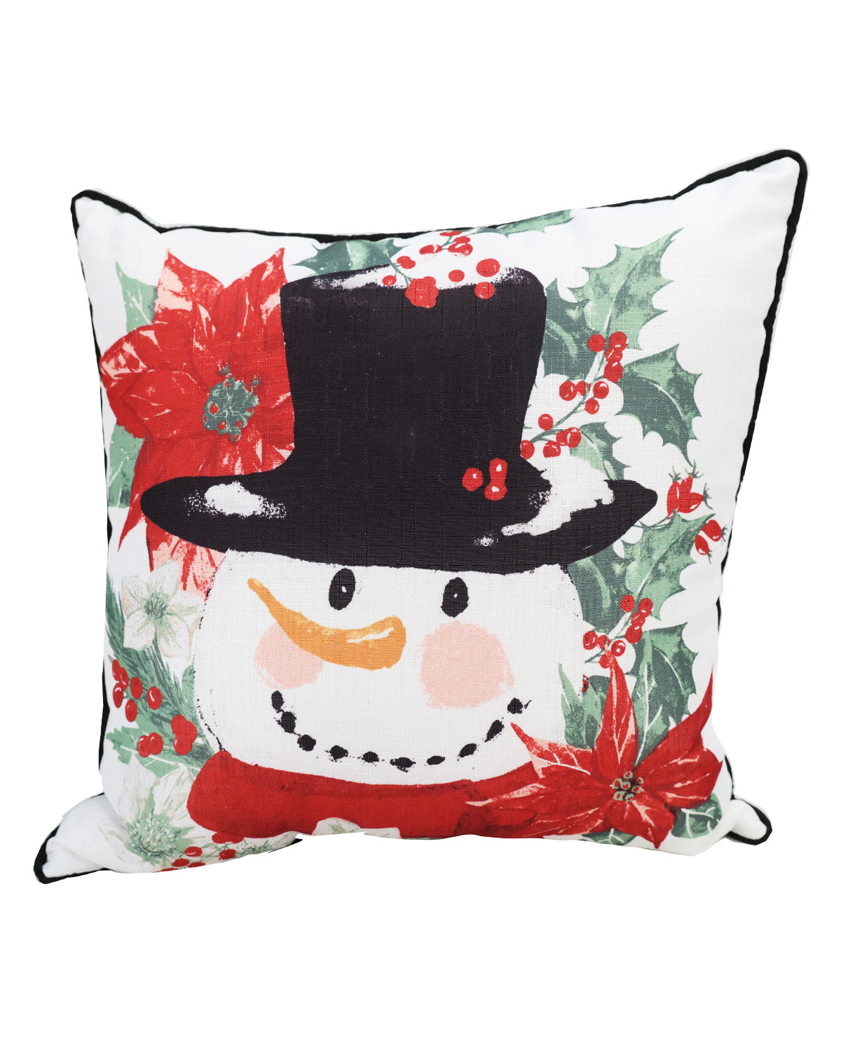 Snowman 16x16" Throw Pillow