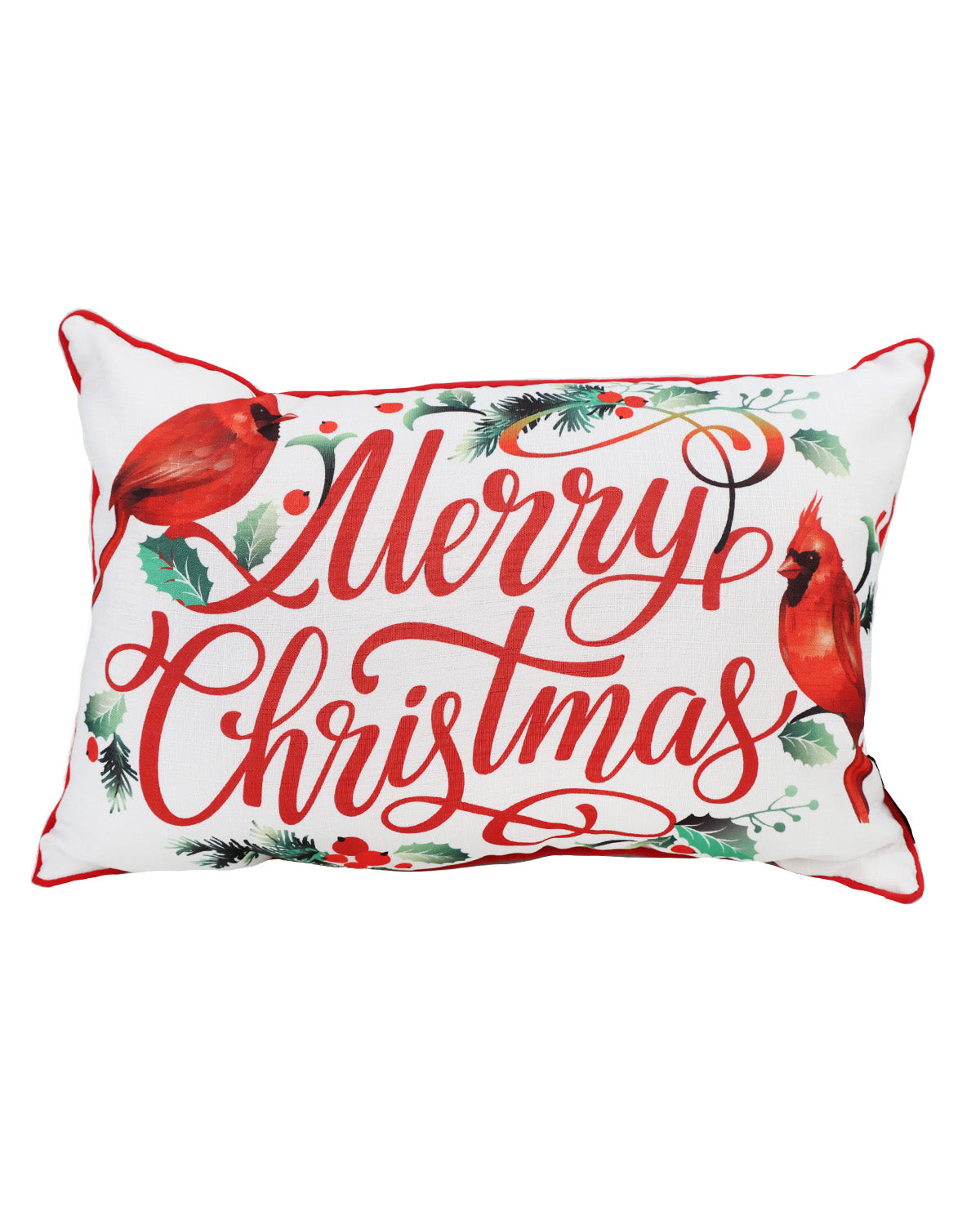 Merry Christmas 12x18" Throw Pillow
