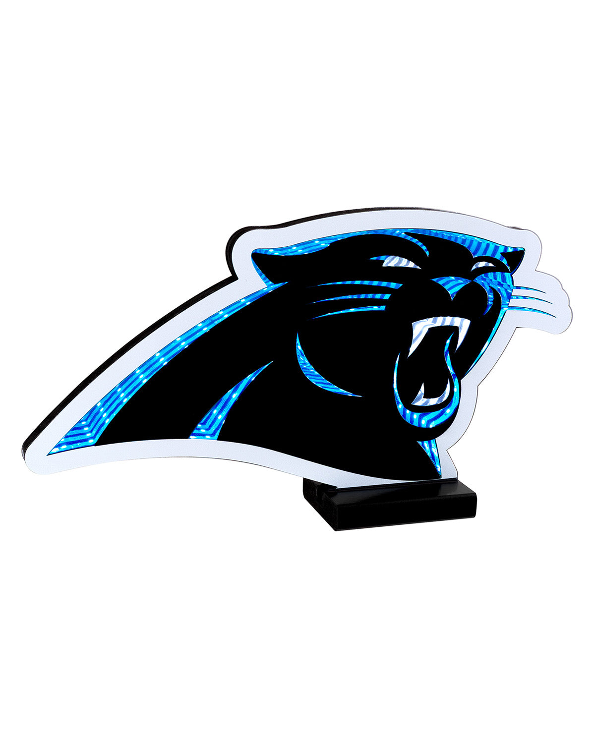 NFL Carolina Panthers Led Infinity Logo Light