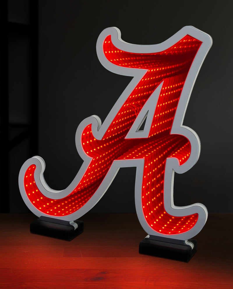 Alabama Crimson Tide Infinity Logo Light