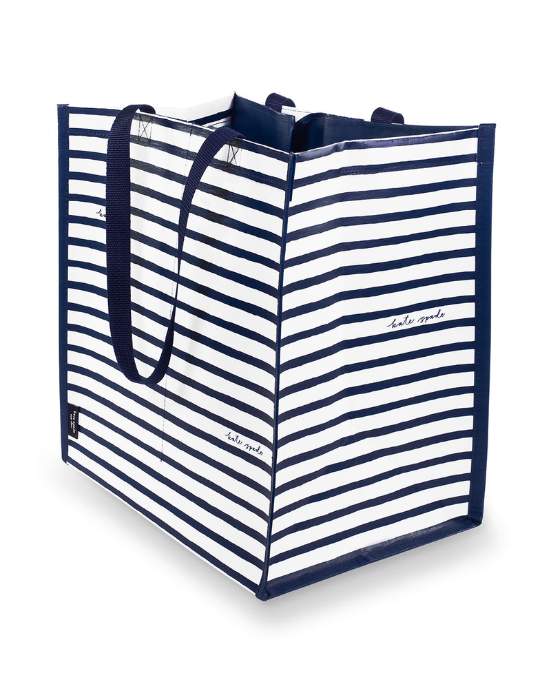 Kate Spade Navy Stripe Grocery Tote