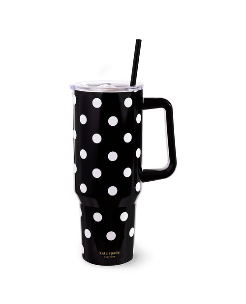 Kate Spade Picture Dot 40oz Stainless Steel Tumbler