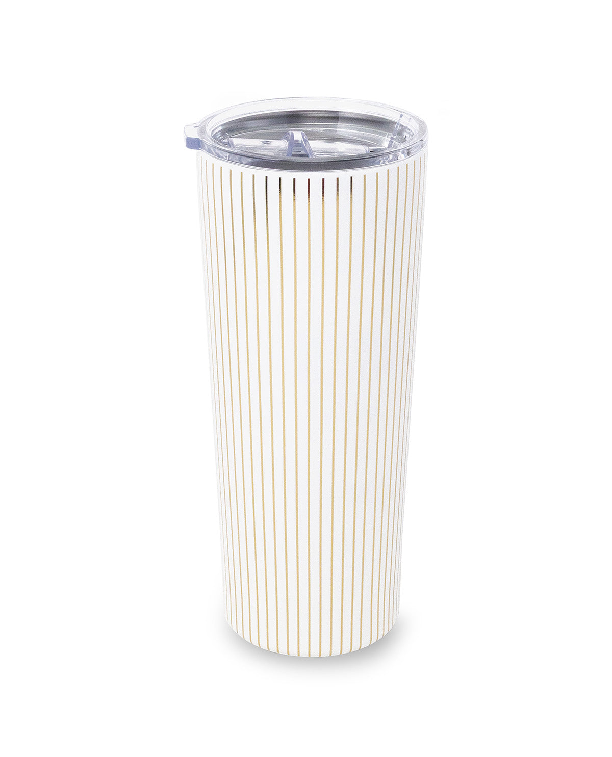 Kate Spade Gold Pinstripe 24oz Tumbler