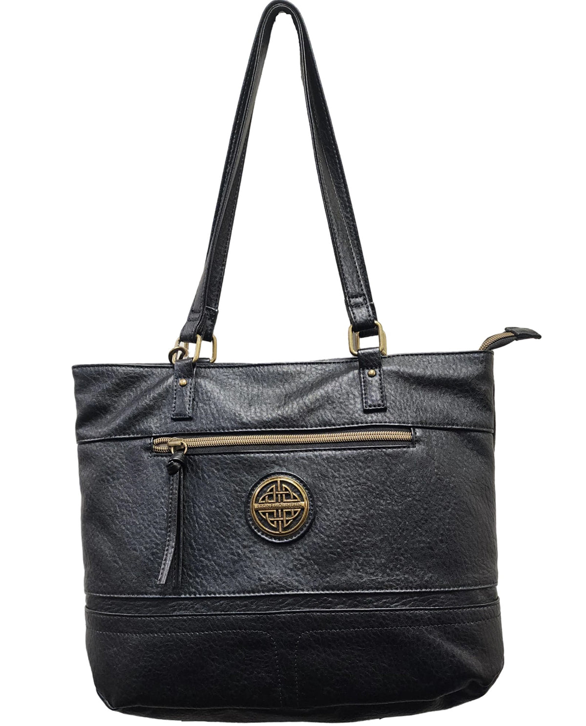 Stone Mountain River Vinyl Tote Bag