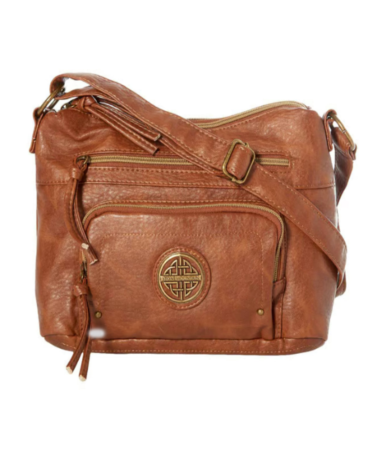 Stone Mountain River Irene Hobo Bag Cognac