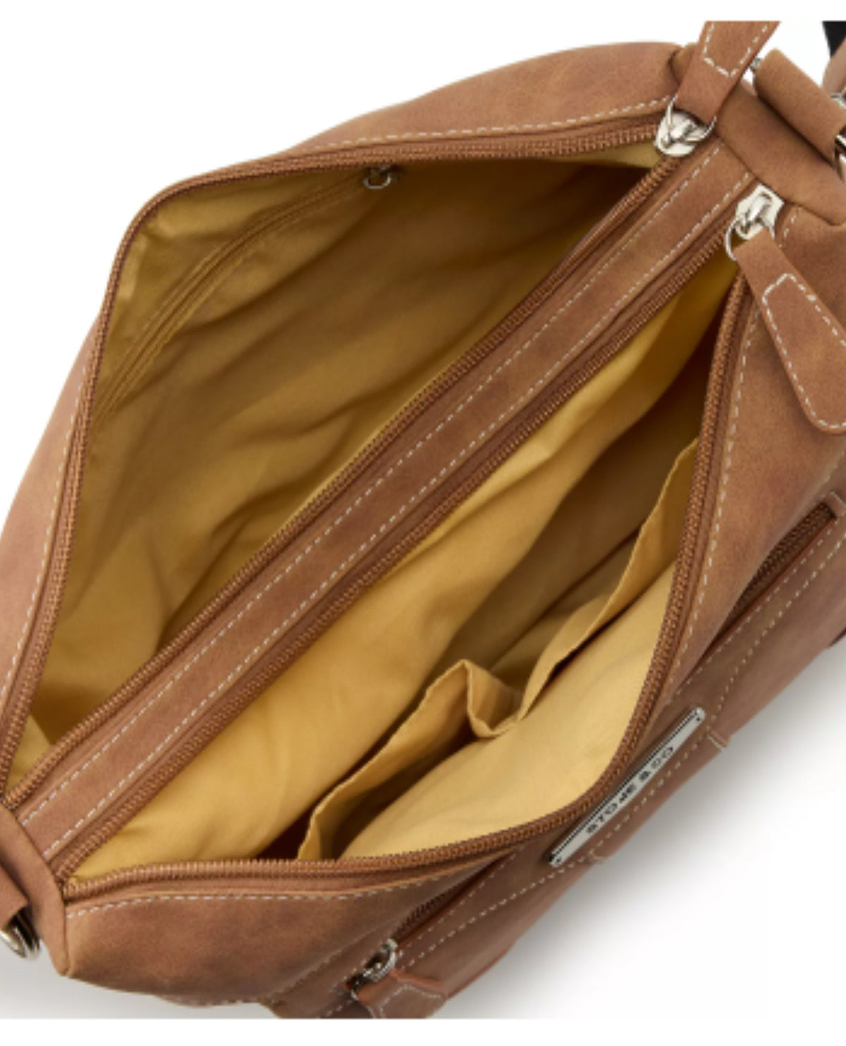 Stone Mountain Guitar Strap Catalina Hobo Bag Tan