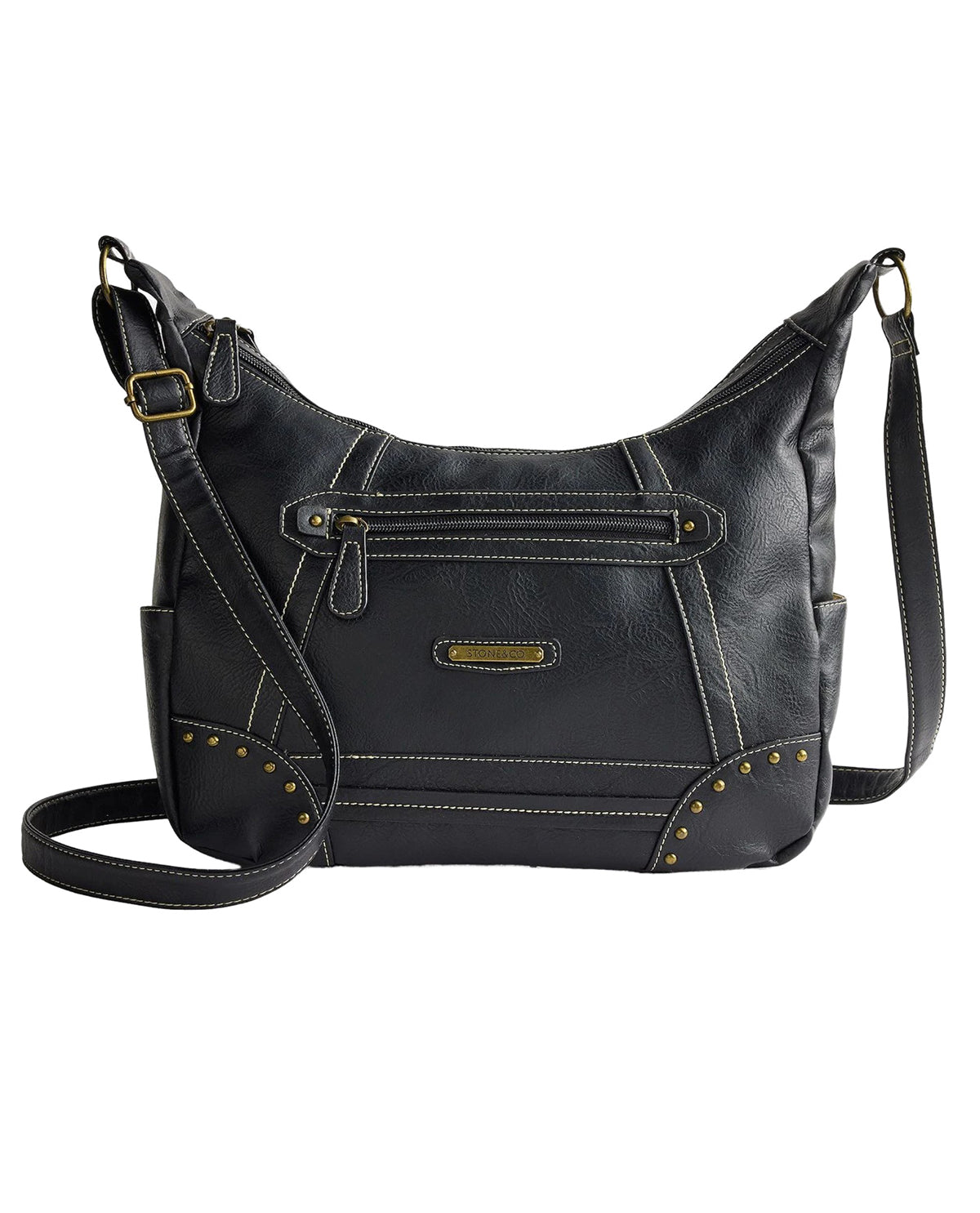 Stone Mountain Laredo Riveted Kylie Hobo Bag