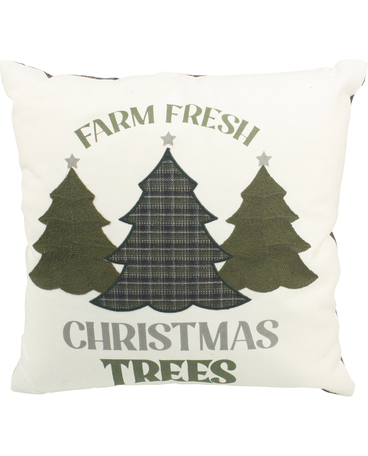 Farm Fresh Christmas Trees Decorative Pillow