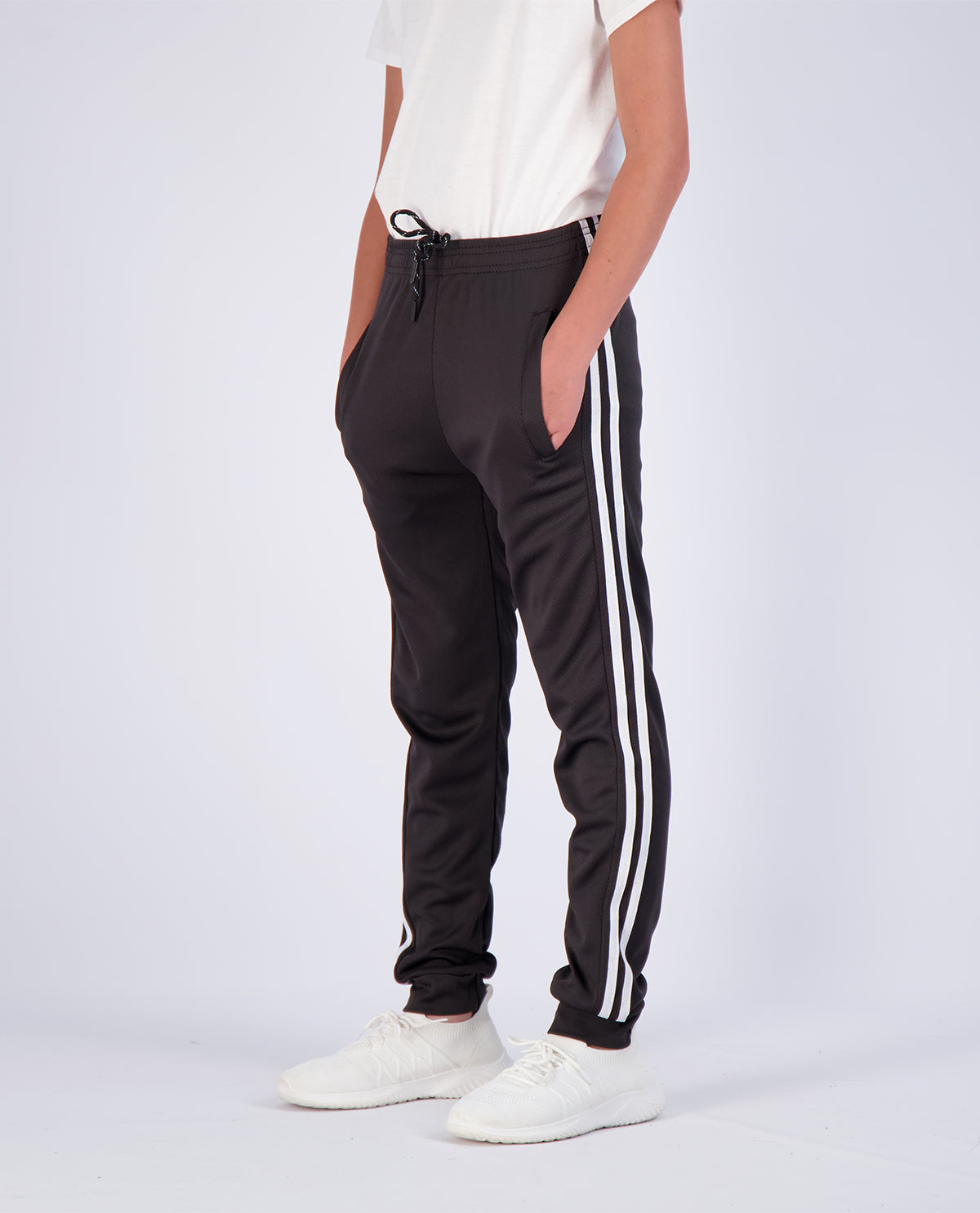 Real Essentials Boy's Mesh Jogger Sweatpants with Pockets