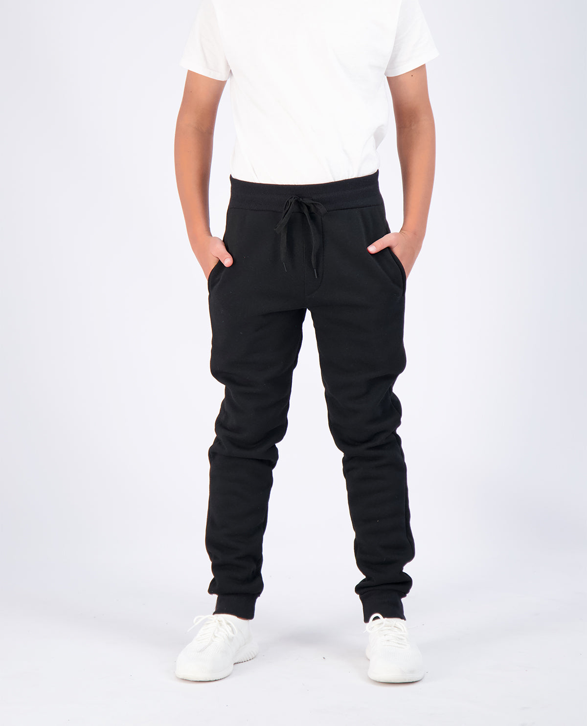 Real Essentials Boy's Fleece Joggers