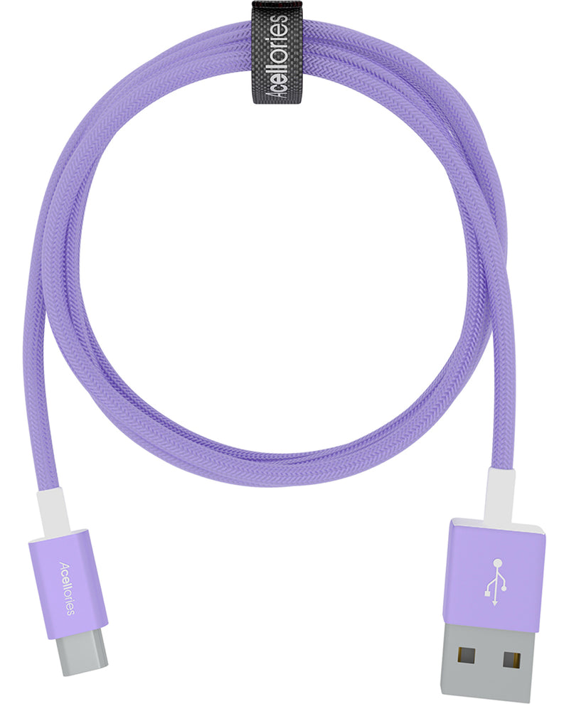 10Ft. Purple Type C Charging Cable