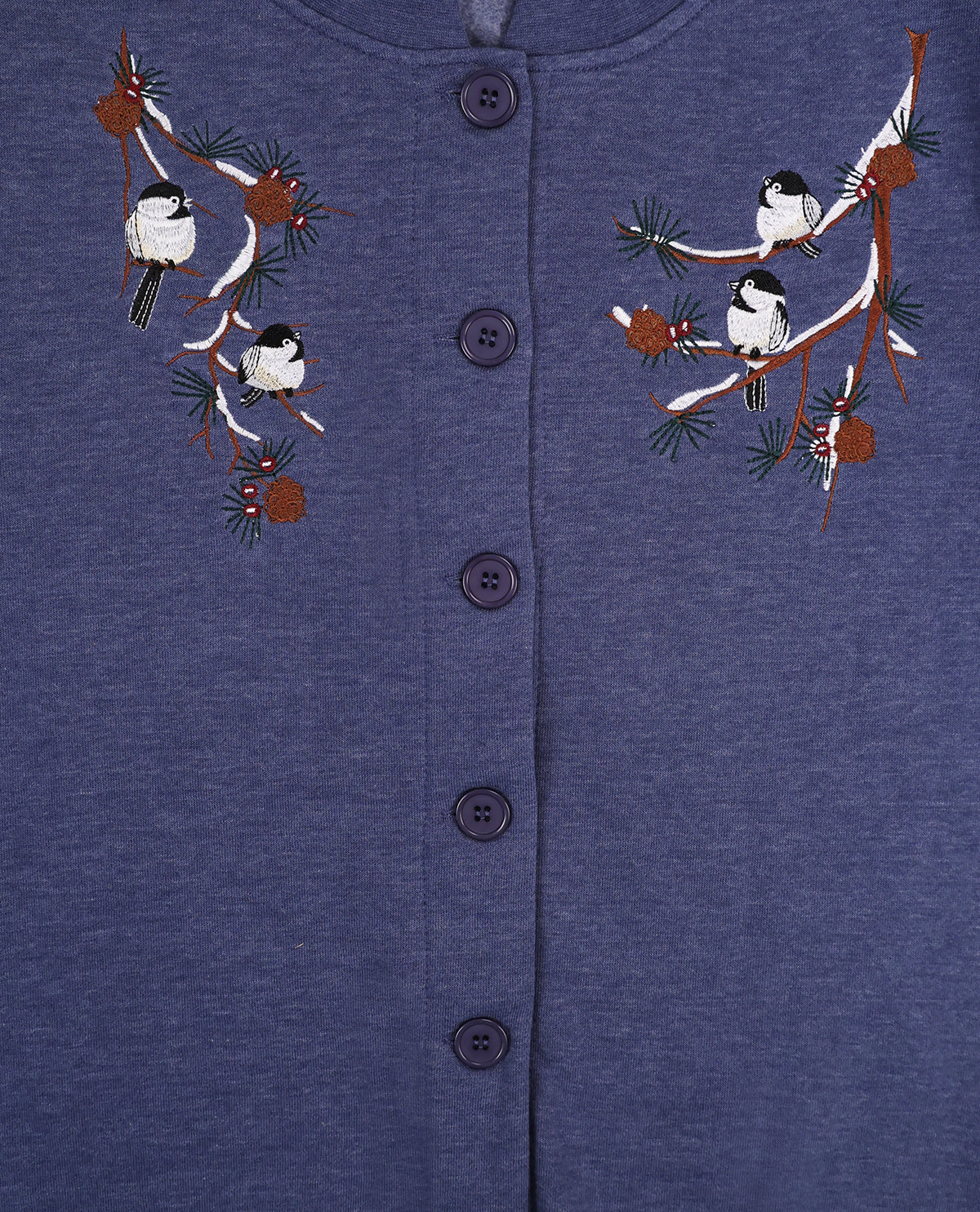 Missy Assorted Embroidered Fleece Cardigans