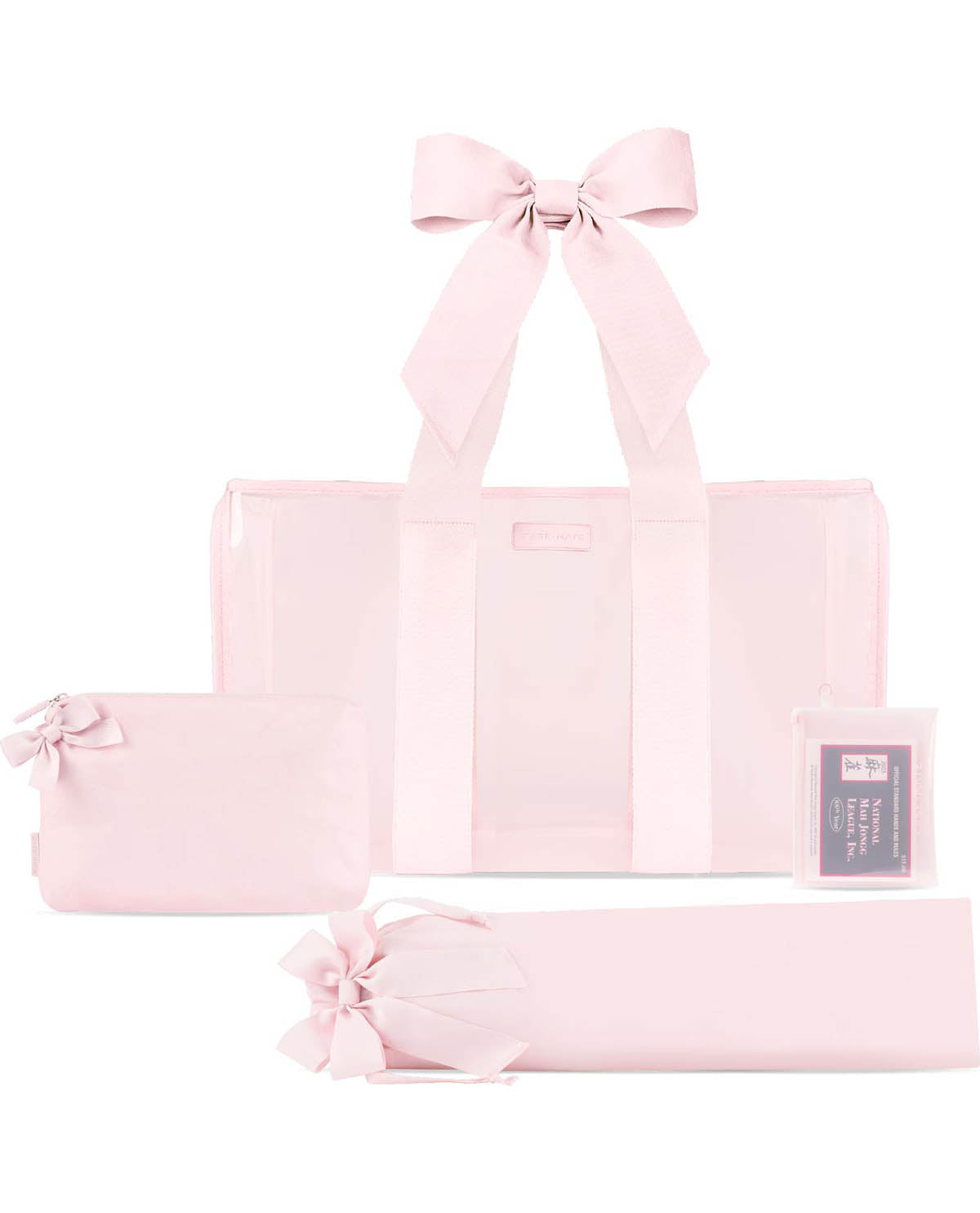 Case-Mate Pink Mahjong Jelly Tote