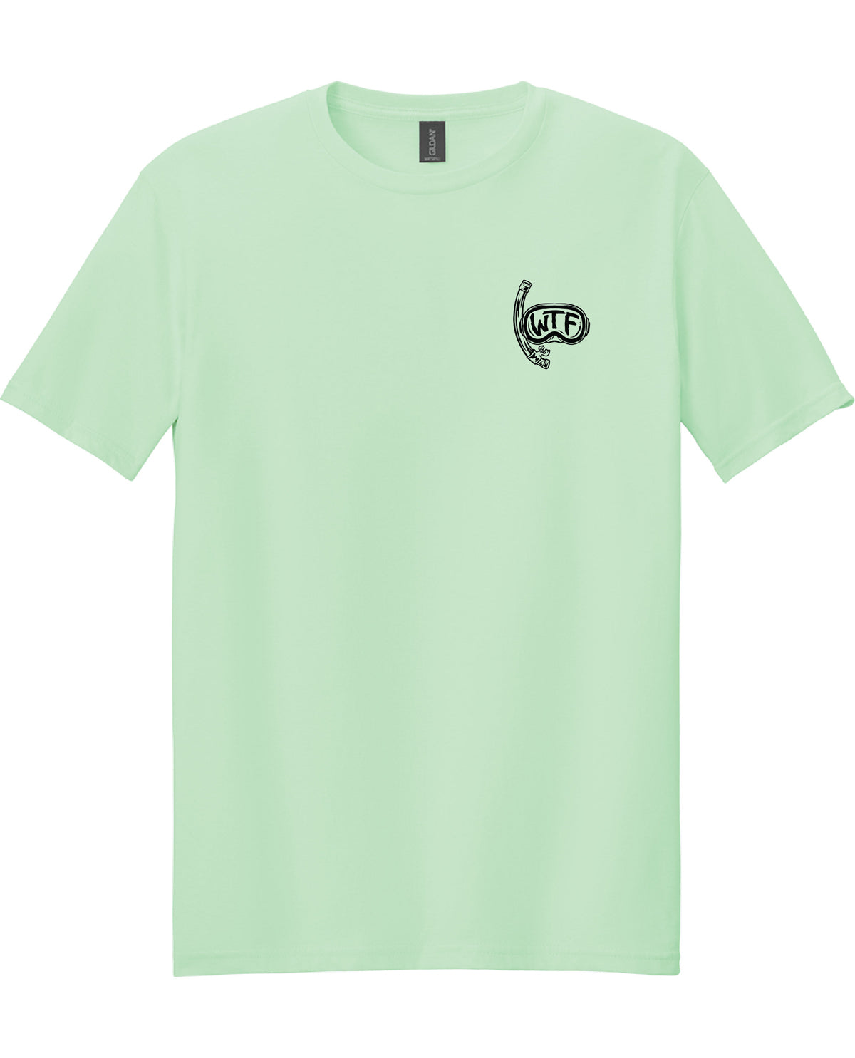 What The Fin Beer Doggles Short Sleeve Tee Mint