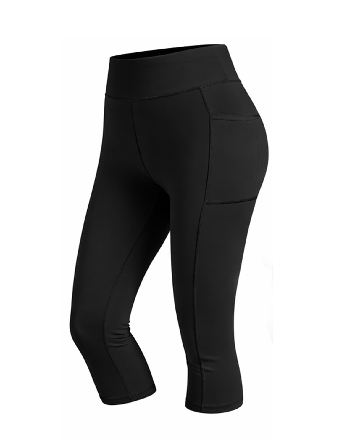 Real Essentials Capris With Pockets