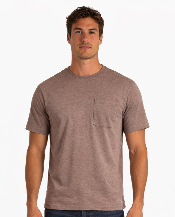 Real Essentials Cotton Short Sleeve Pocket Tee