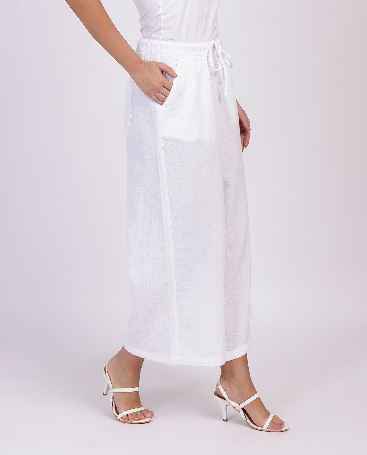 Dash Gauze Wide Leg Pant