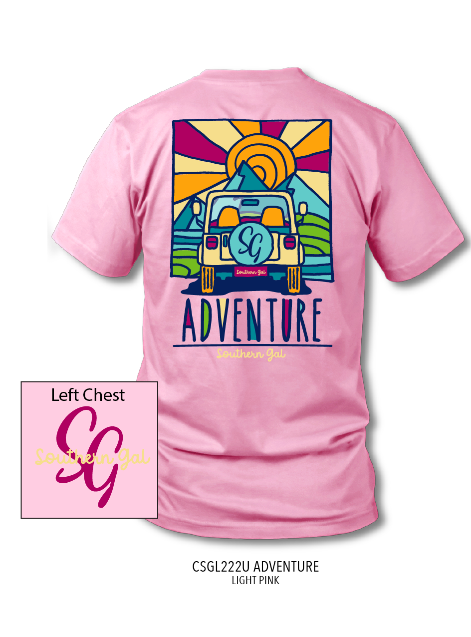 Southern Gal Adventure Screen Tee