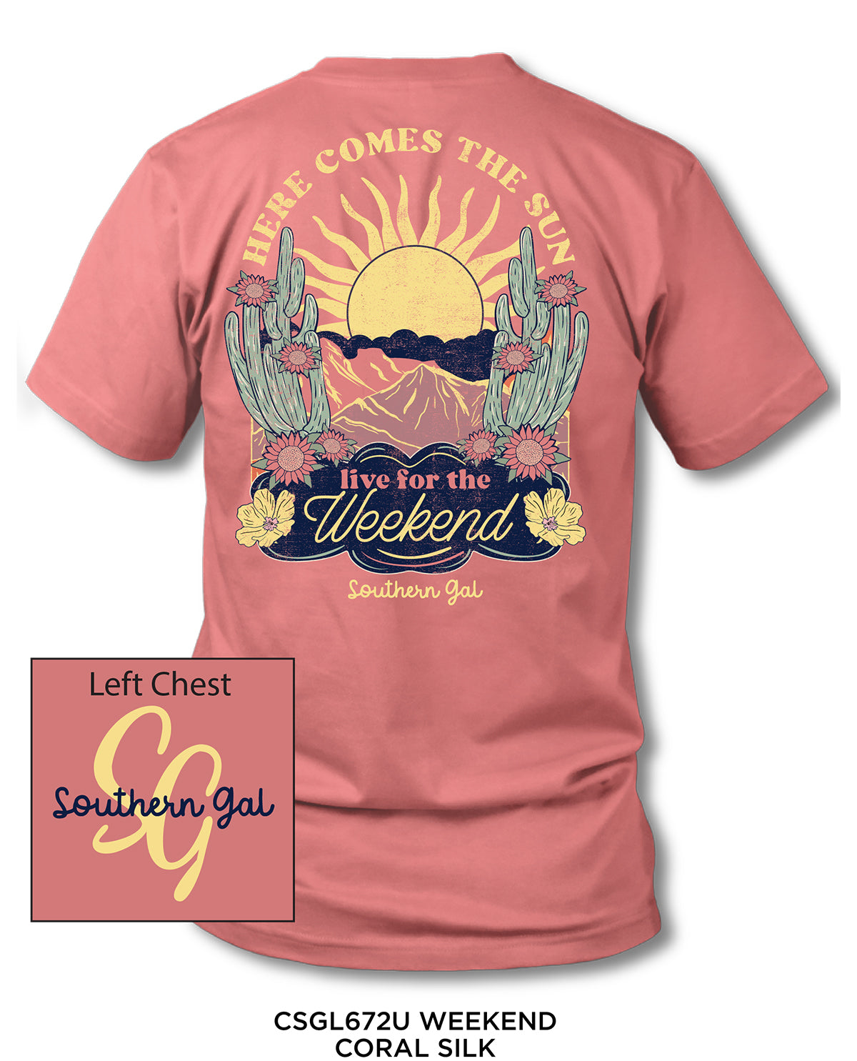 Southern Gal Weekend Screen Tee