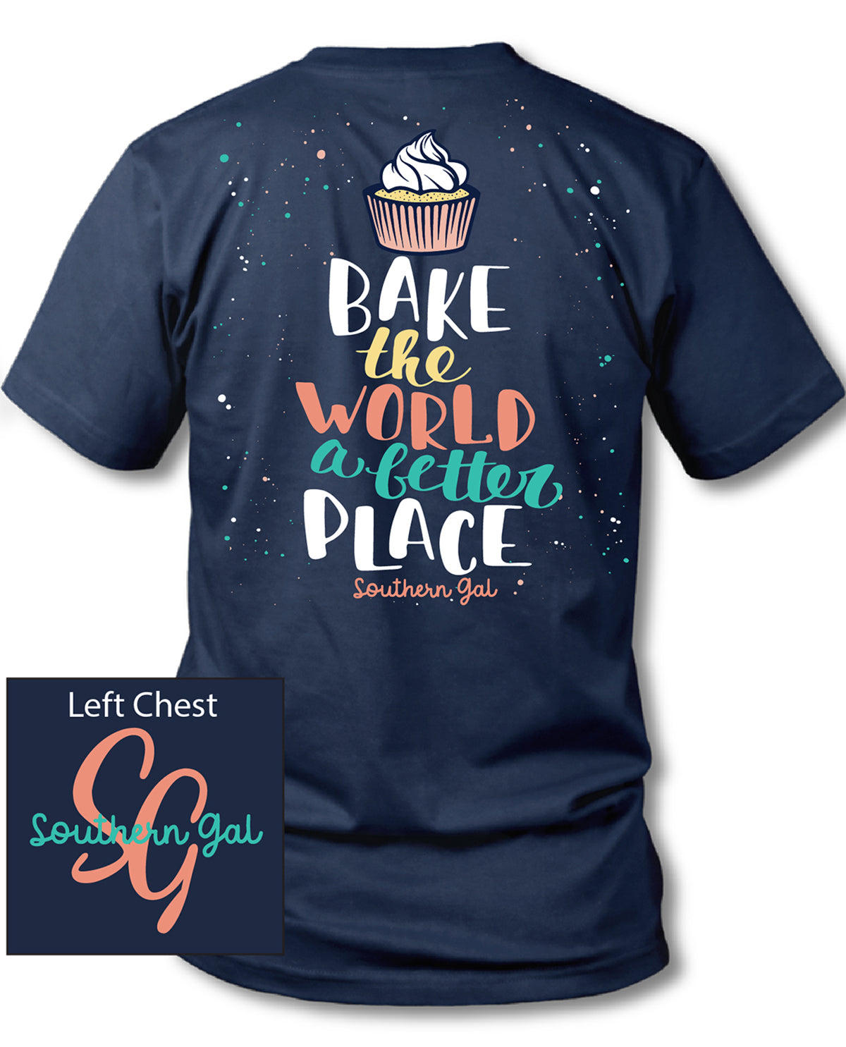 Southern Gal Plus Bake Short Sleeve Tee