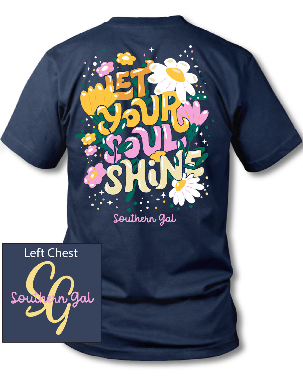 Southern Gal Plus Soul Shine Short Sleeve Tee