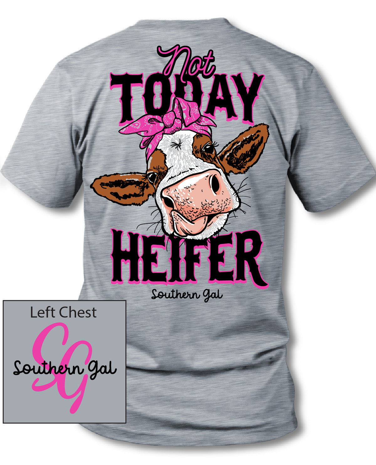 Southern Gal Plus Not Today Short Sleeve Tee