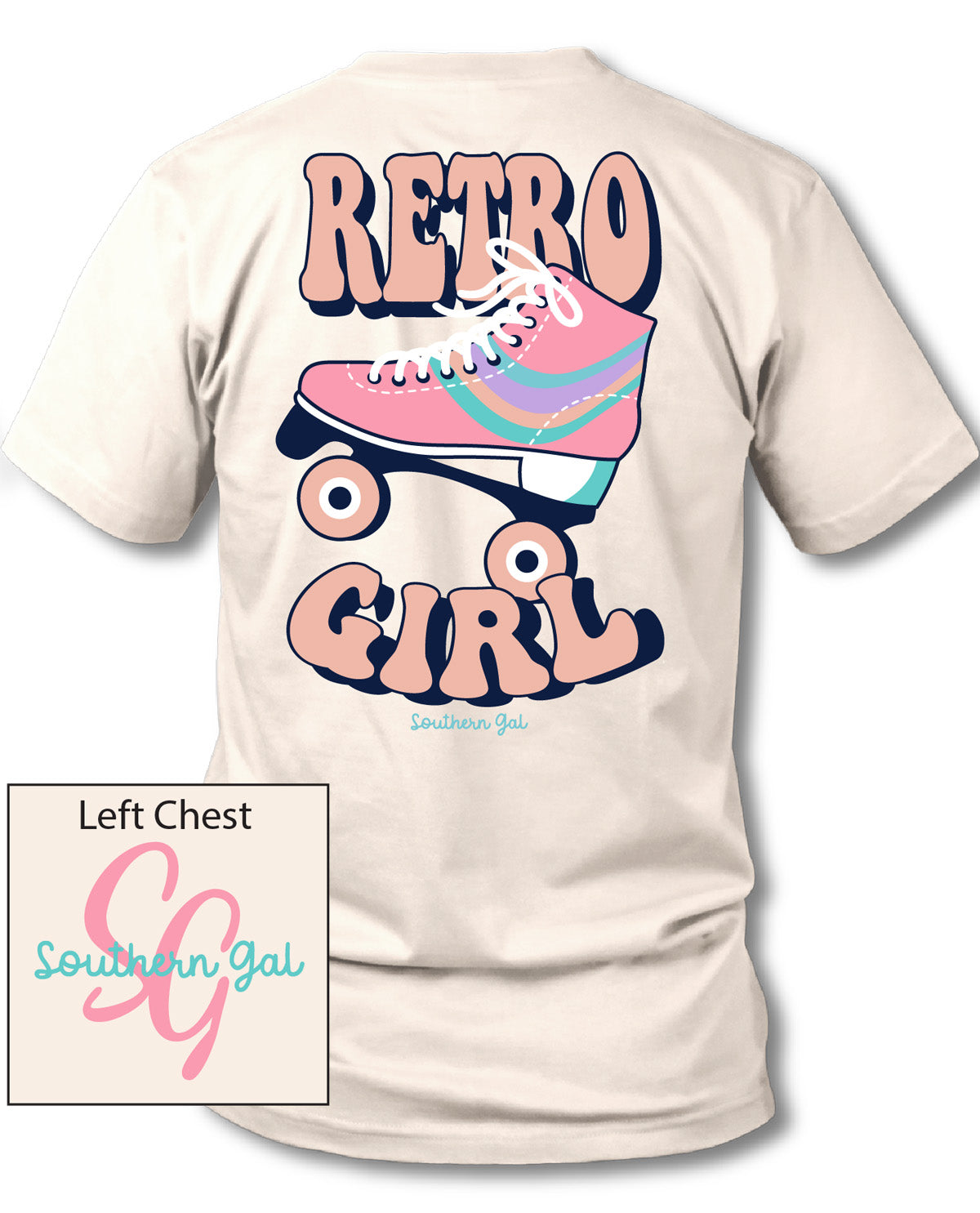 Southern Gal Retro Short Sleeve Tee