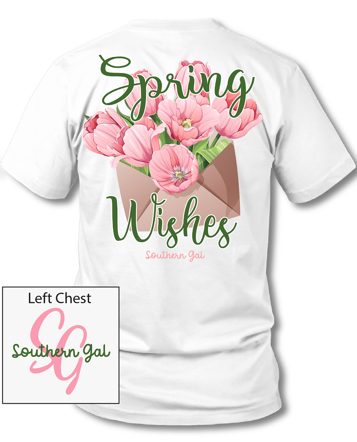 Southern Gal Wishes Short Sleeve Tee