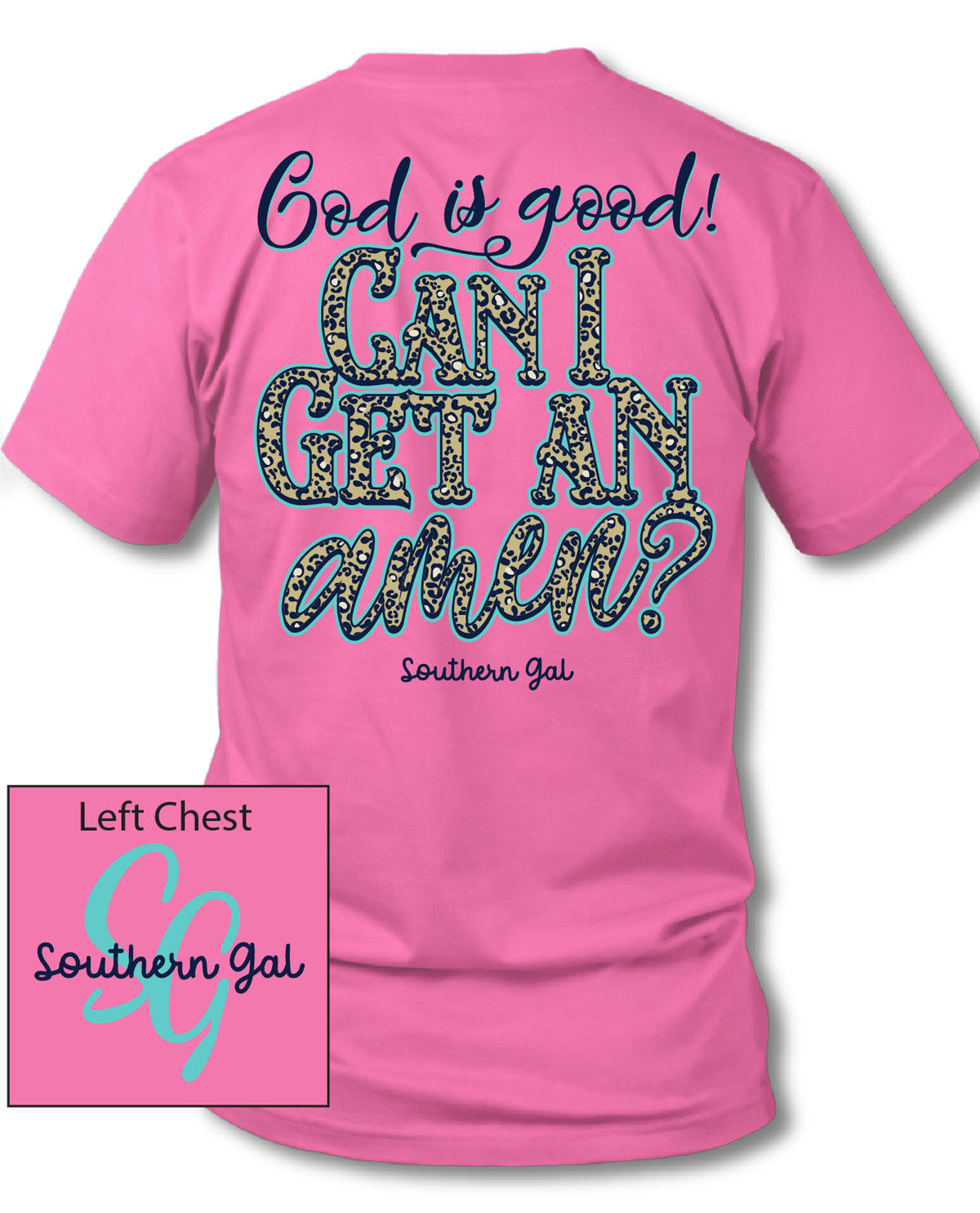 Southern Gal Plus Amen Short Sleeve Tee