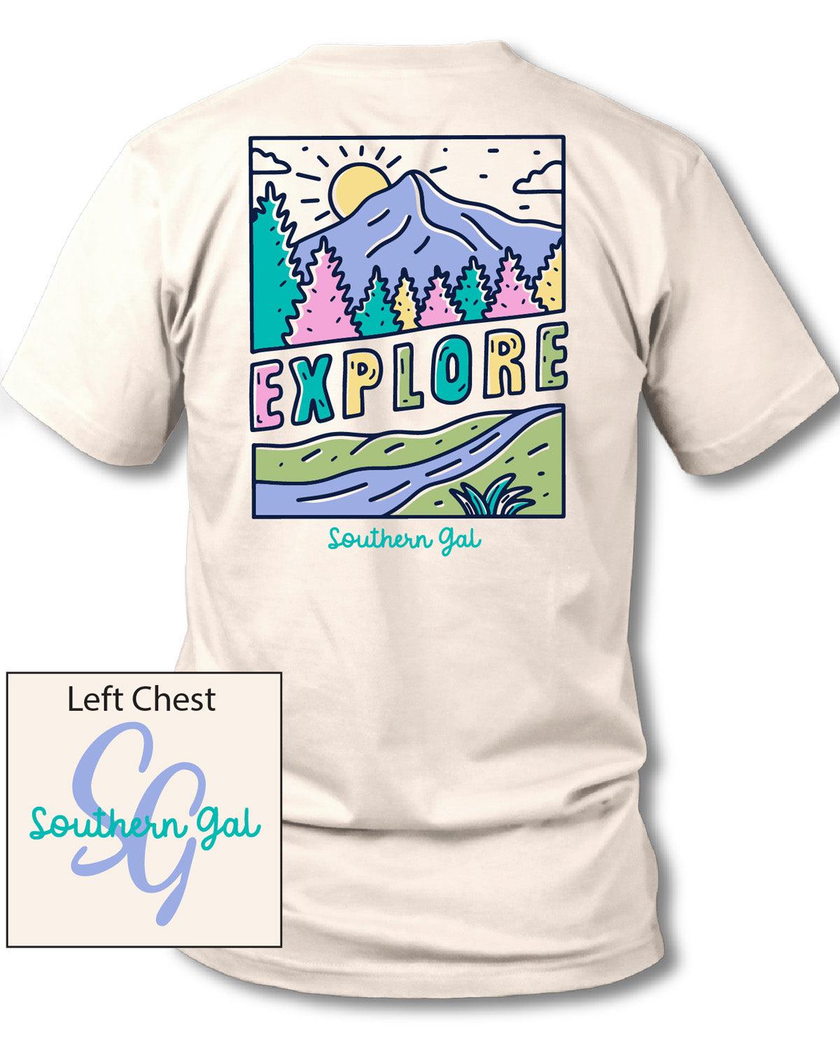 Southern Gal Explore Short Sleeve Tee