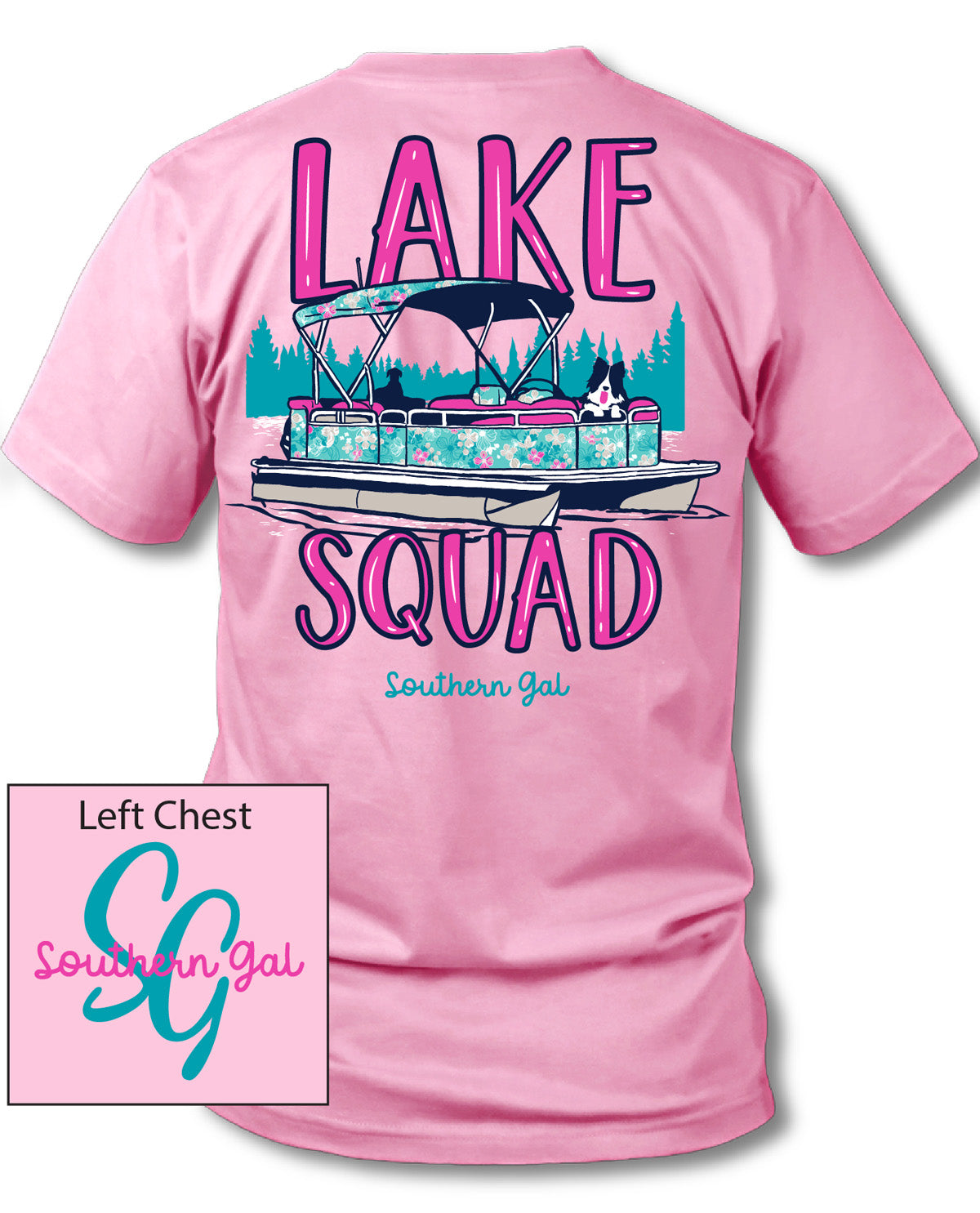 Southern Gal Lake Squad Short Sleeve Tee