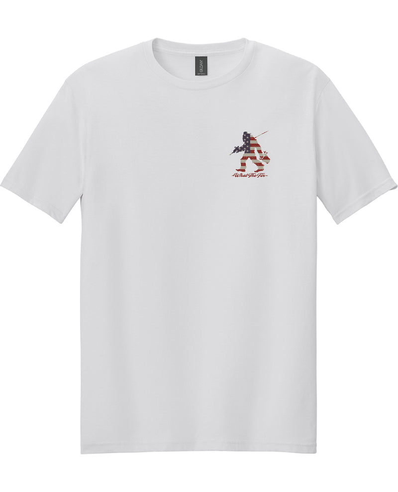 What The Fin Can't Hide It Short Sleeve Tee Silver