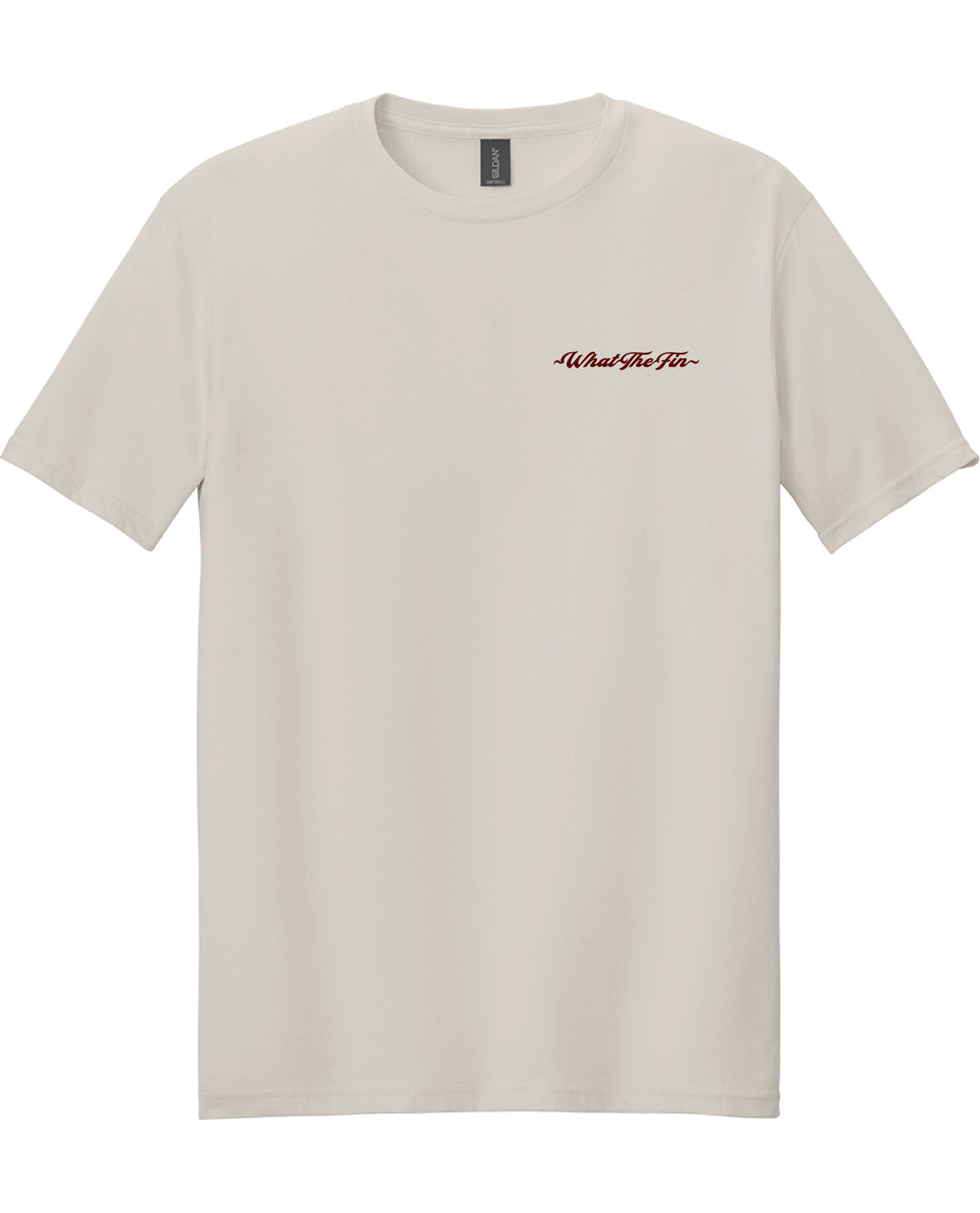 What The Fin Chasin Tail Fin & Fur Short Sleeve Tee Sand