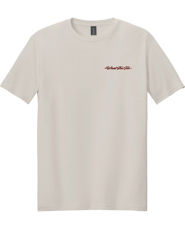 What The Fin Chasin Tail Fin & Fur Short Sleeve Tee Sand
