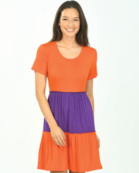 Game Day Colorblock Dress