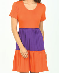 Game Day Colorblock Dress