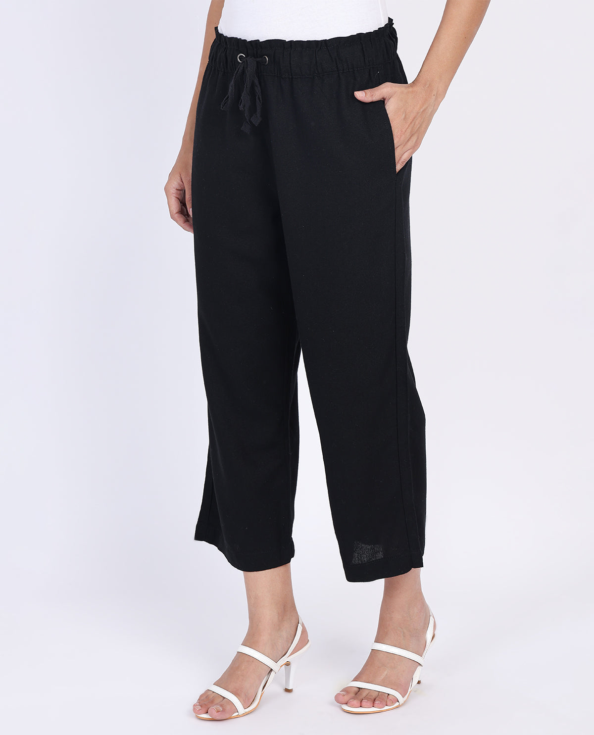 Dash 22" Linen Capri