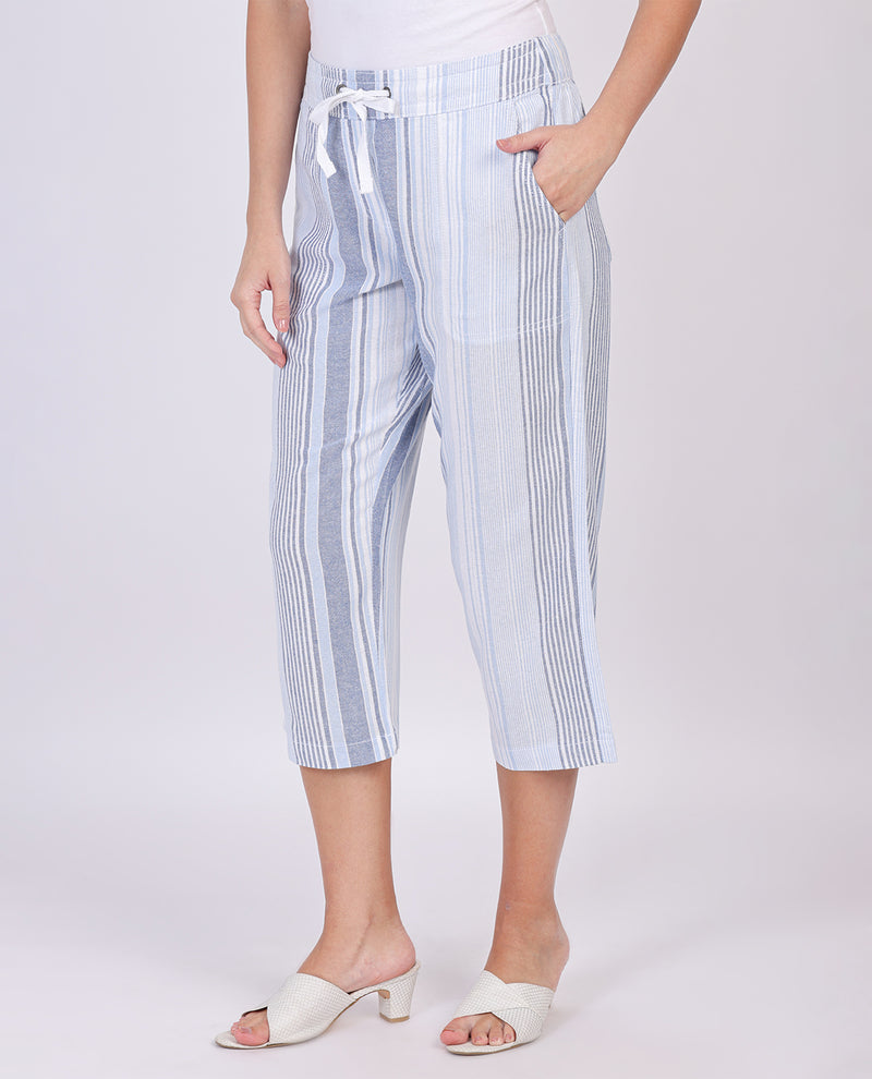 Dash 21" Linen Capri