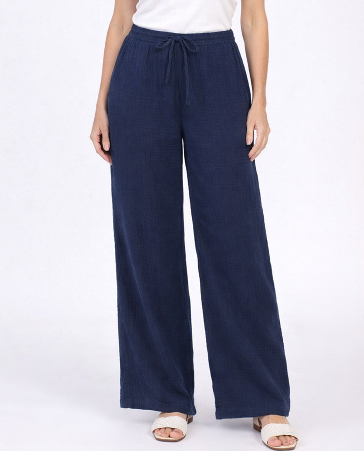 Dash Gauze Wide Leg Pant