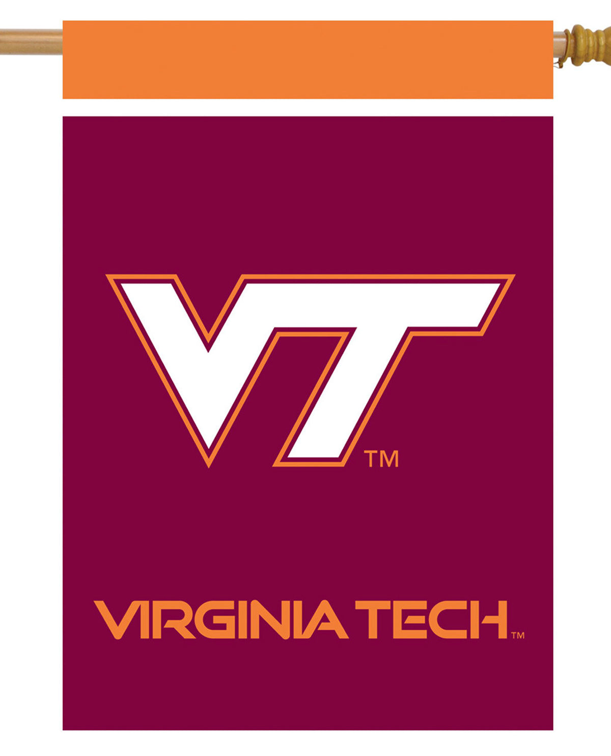 Virginia Tech House Flag